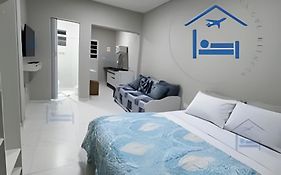 Confortavél Apartamento com AC, perto do Aeroporto